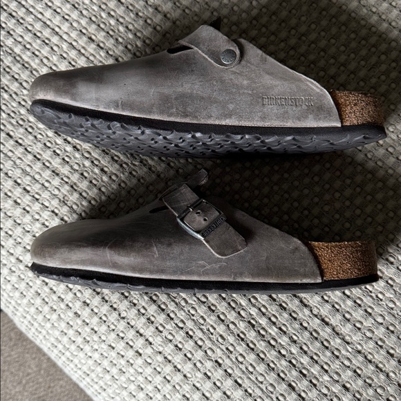 Birkenstock Boston Soft-bed Oiled Iron Size 45 - Picture 6 of 8